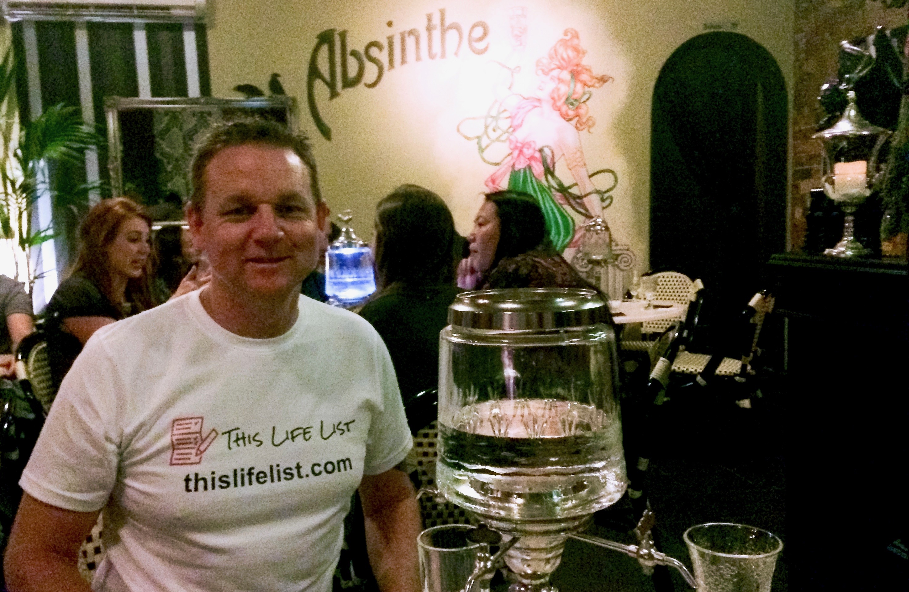 Absinthe... the green fairy one of the 52 motivational experiences